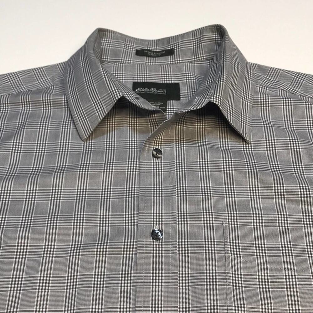 EDDIE BAUER Men’s Large Gray Long Sleeve Shirt